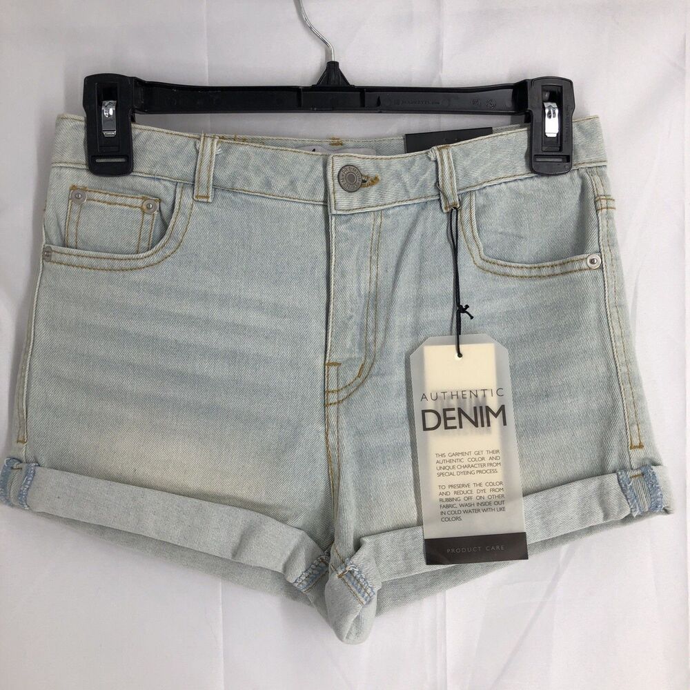 Love Tree Denim Women's Folded Hem Shorts Small